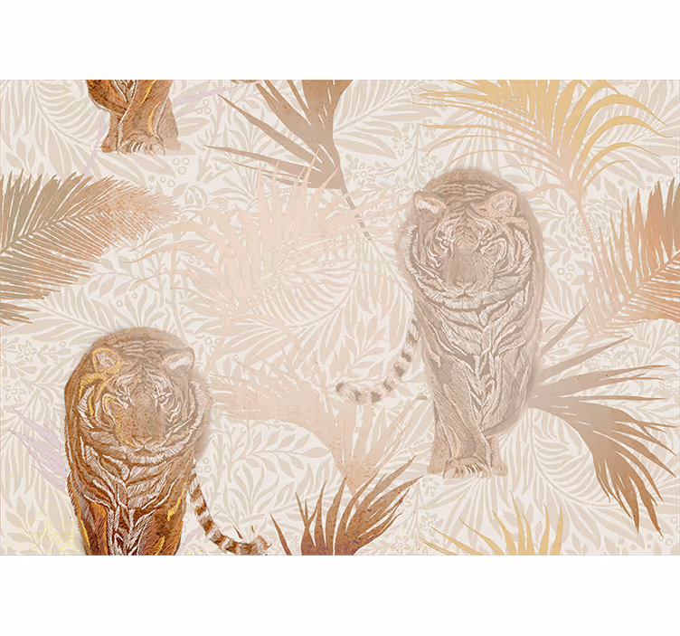 Mural para salón Belleza botánica - TenVinilo