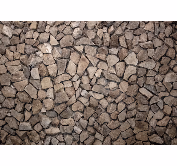 Fotomural piedra Piedras 3d de estilo rústico - TenVinilo