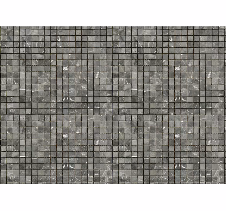 Fotomural baño azulejos negrosAzulejos negros - TenVinilo