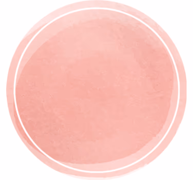 Posavasos moderno Elegante pintura rosa - TenVinilo