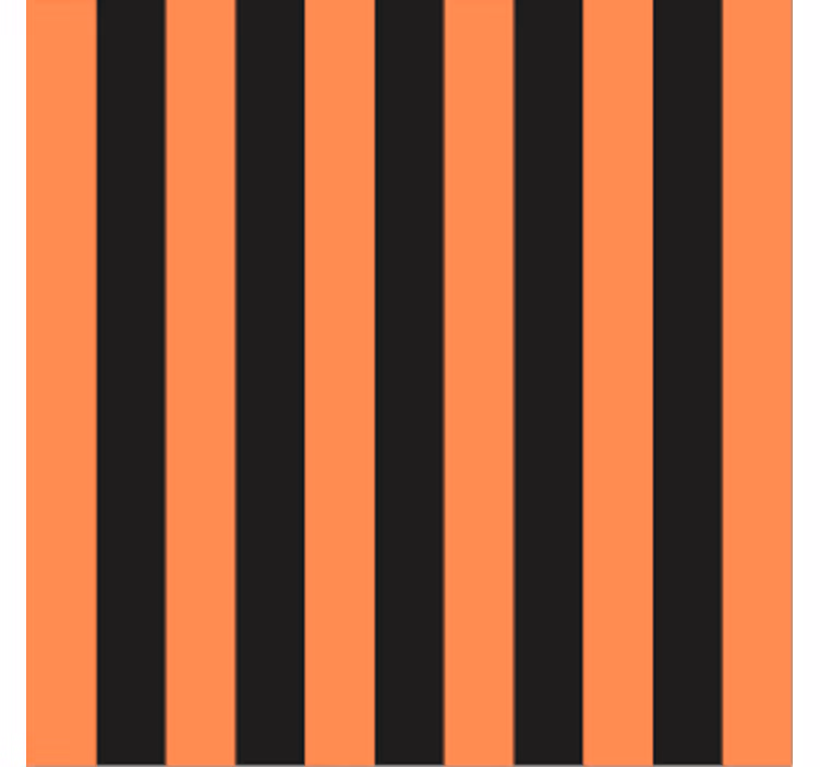 Posavasos de rayas de colores de halloween - TenVinilo