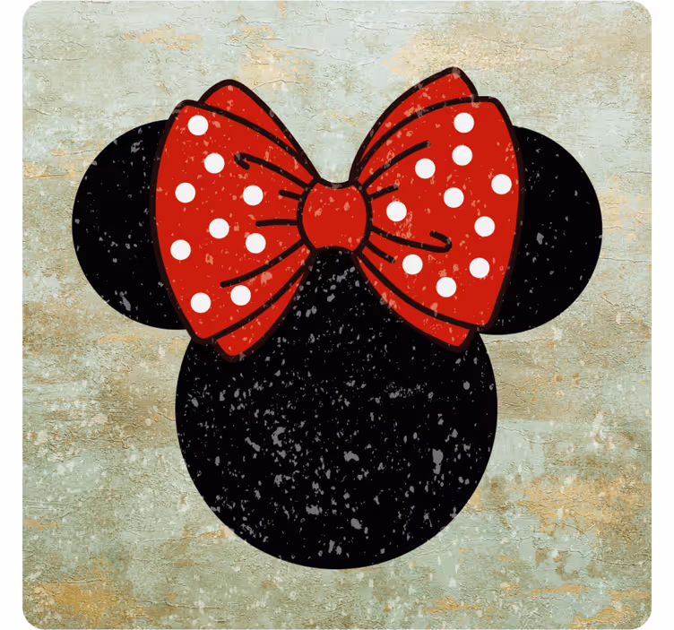Posavasos vintage Minnie ratón vintage - TenVinilo