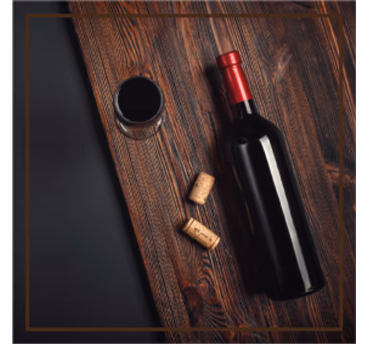 Posavasos cerveza tapones de botella de vino - TenVinilo