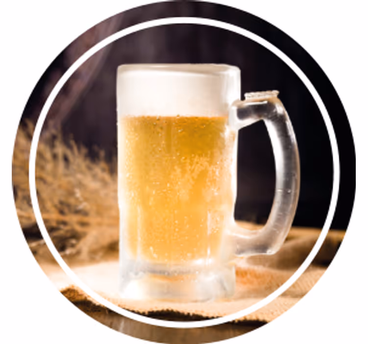 Posavasos cerveza Buen vaso de cerveza fresca - TenVinilo
