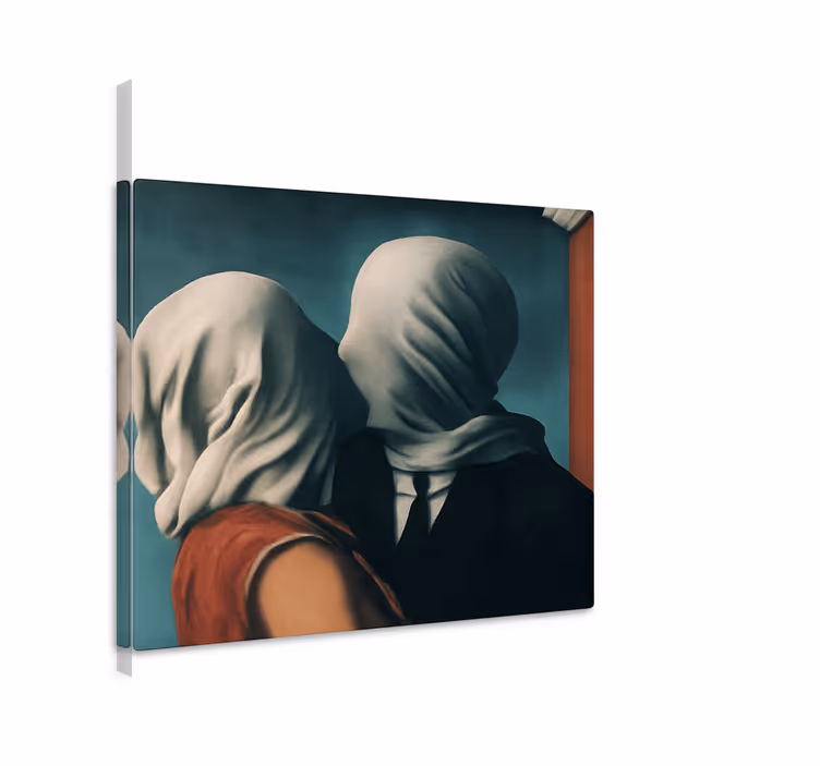 Cuadro artístico el diseño de los amantes - TenVinilo