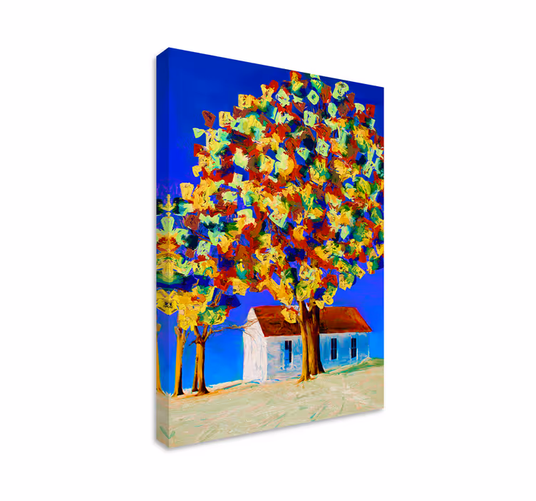 Cuadro elegante Elegantes arbol primaveral - TenVinilo