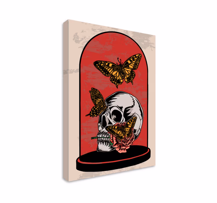Cuadro mariposas El tiempo vuela mariposa - TenVinilo