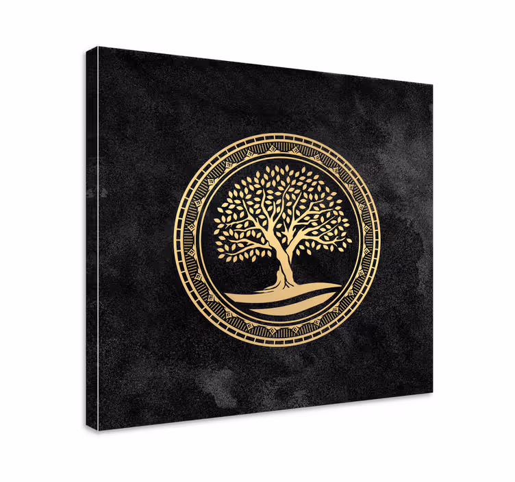 Cuadro buda Árbol de la vida - TenVinilo