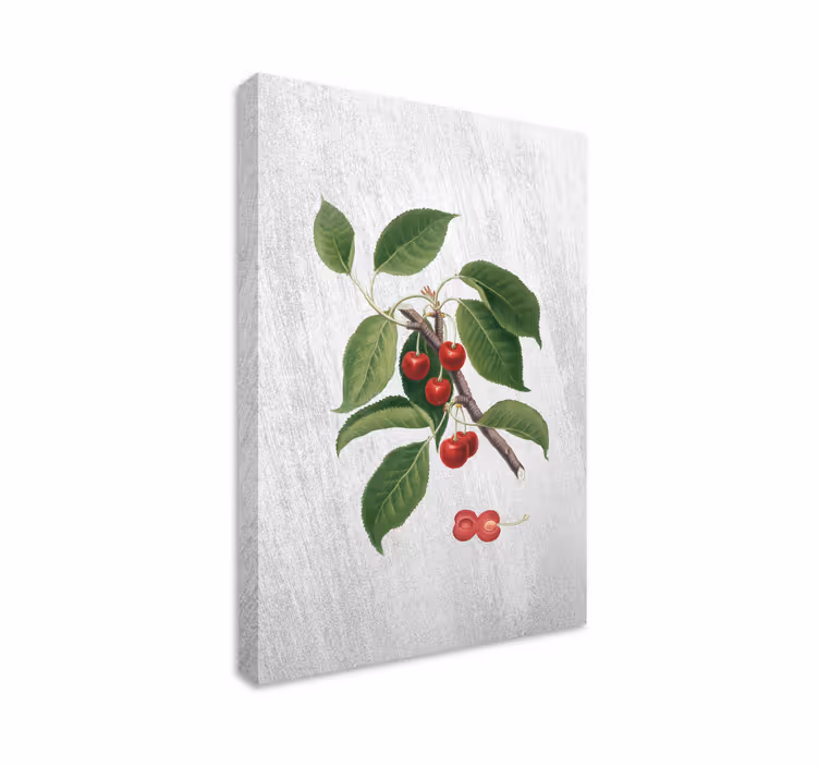 Cuadro árboles Cereza ácida elegante - TenVinilo
