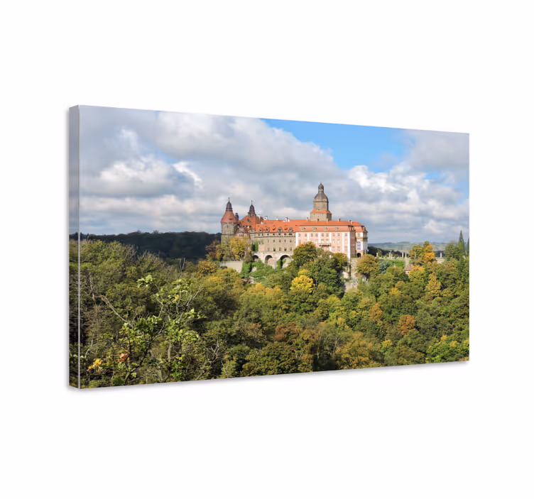 Cuadro paisajes Majestuoso castillo en polonia - TenVinilo