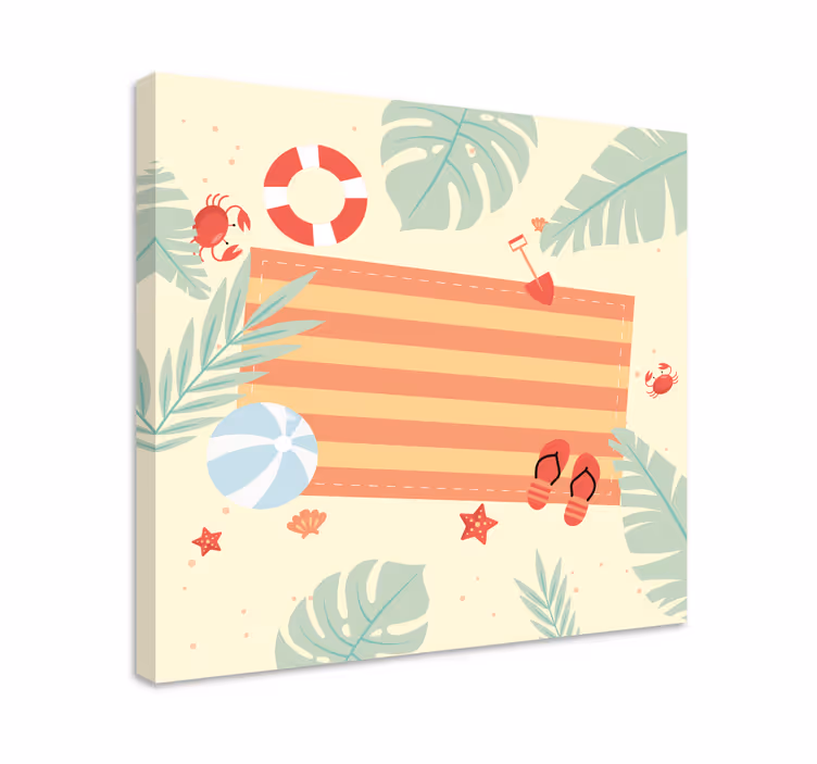 Cuadro de flores elementos de escena playera - TenVinilo