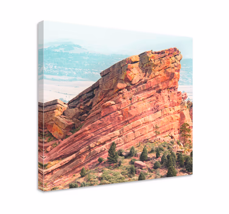 Cuadro paisajes formaciones rocosas majestuosas - TenVinilo