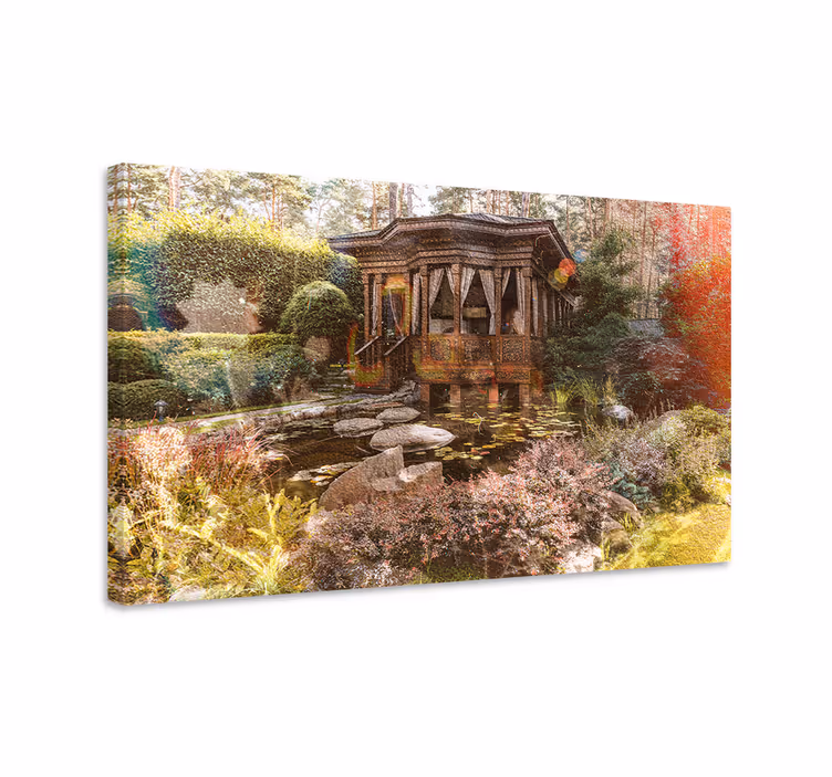 Cuadro paisajes Cottagecore vendimia pierk - TenVinilo