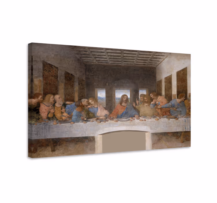 Cuadro artístico la Última Cena es una pintura del artista renace - TenVinilo