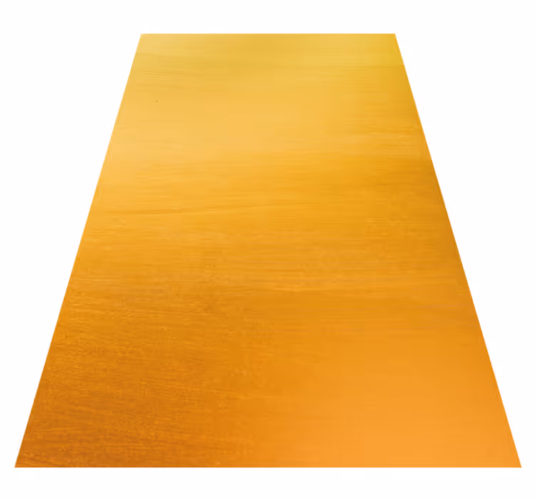 Alfombra vinílica amarilla efecto ombré - TenVinilo