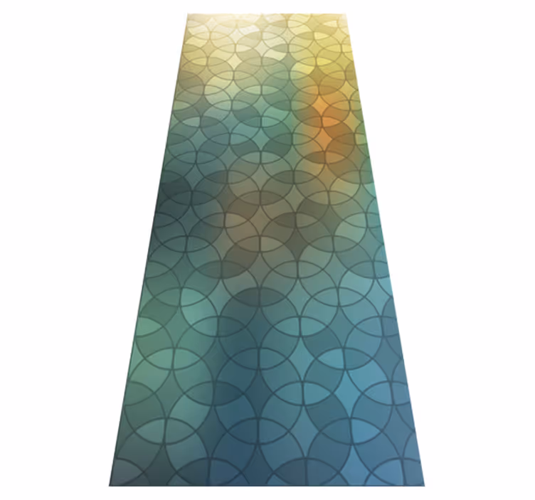 Alfombra vinílica baño efecto cristal 3d - TenVinilo