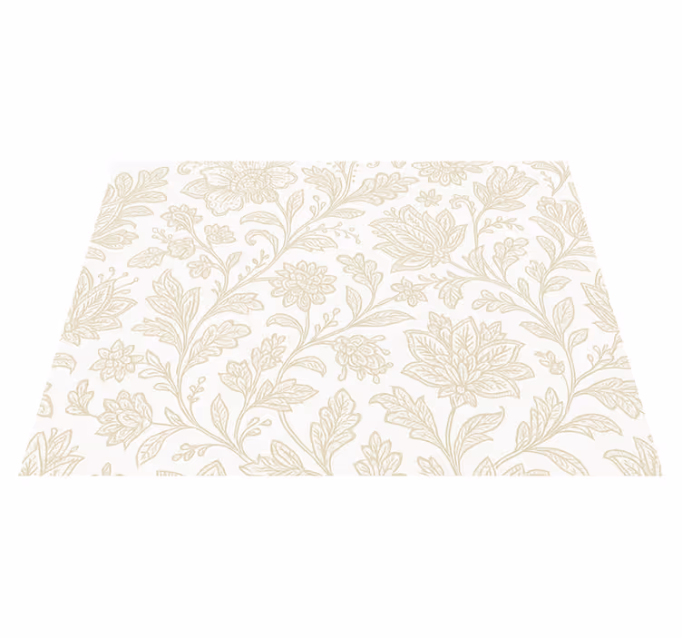 Alfombra vinílica dormitorio bohemia decorativa - TenVinilo