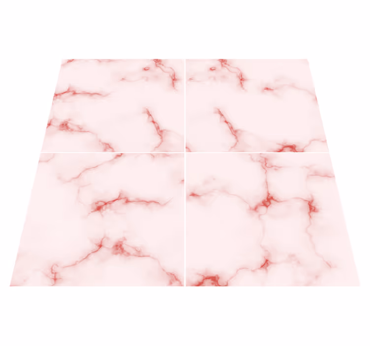 Alfombra vinílica cocina adhesivos de mármol - TenVinilo
