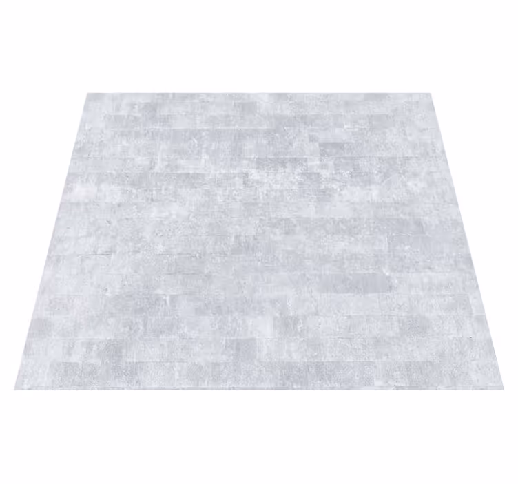 Alfombra vinílica oficina diseño ladrillo gris envejecido - TenVinilo