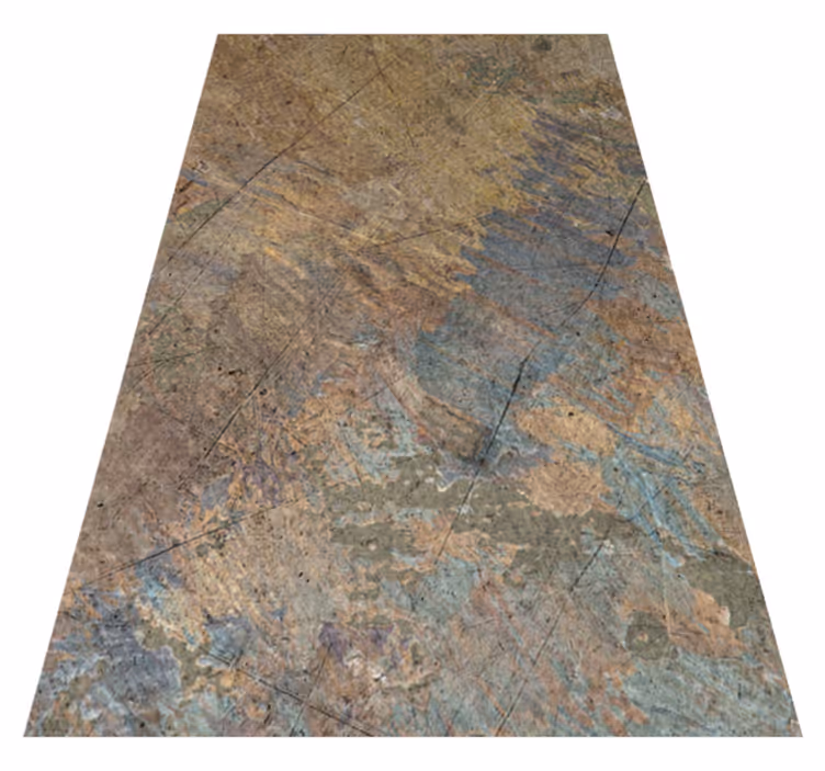 Alfombra vinílica imitación efecto hormigón industrial - TenVinilo