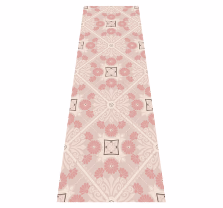 Alfombra vinílica vintage estilo pastel vintage - TenVinilo