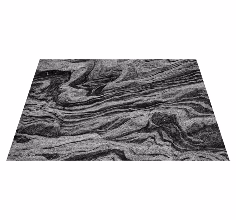 Alfombra vinílica imitación textura gris natural - TenVinilo