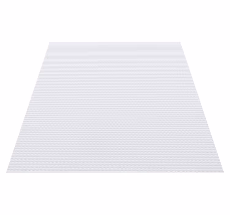 Alfombra vinílica blanca blackout blanco - TenVinilo