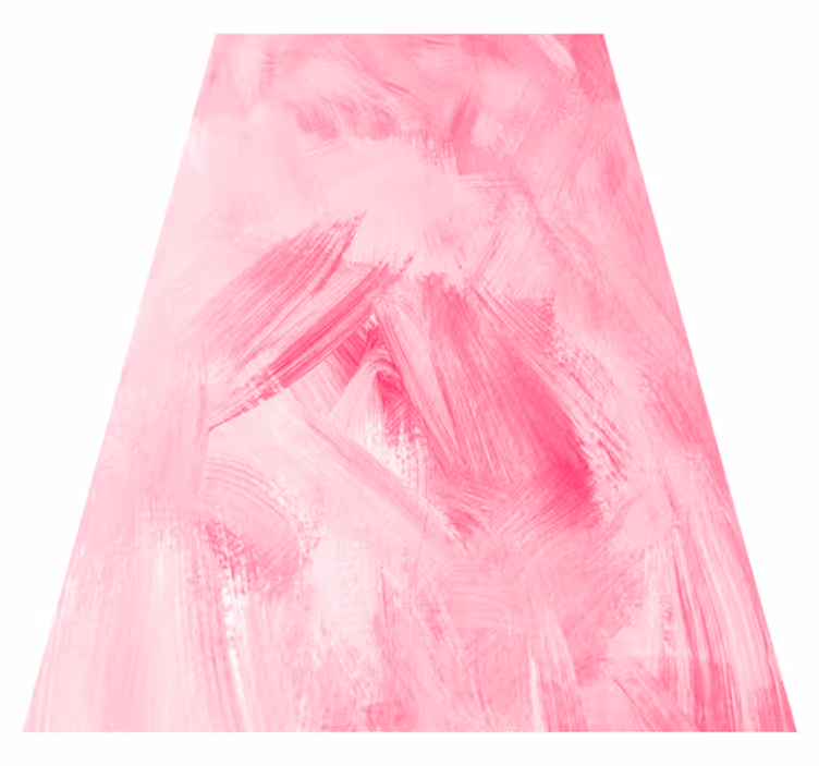 Alfombra vinílica rosa trazos de pincel oscuros - TenVinilo