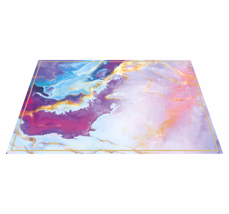 Alfombra vinílica imitación abstracto jaspeado - TenVinilo