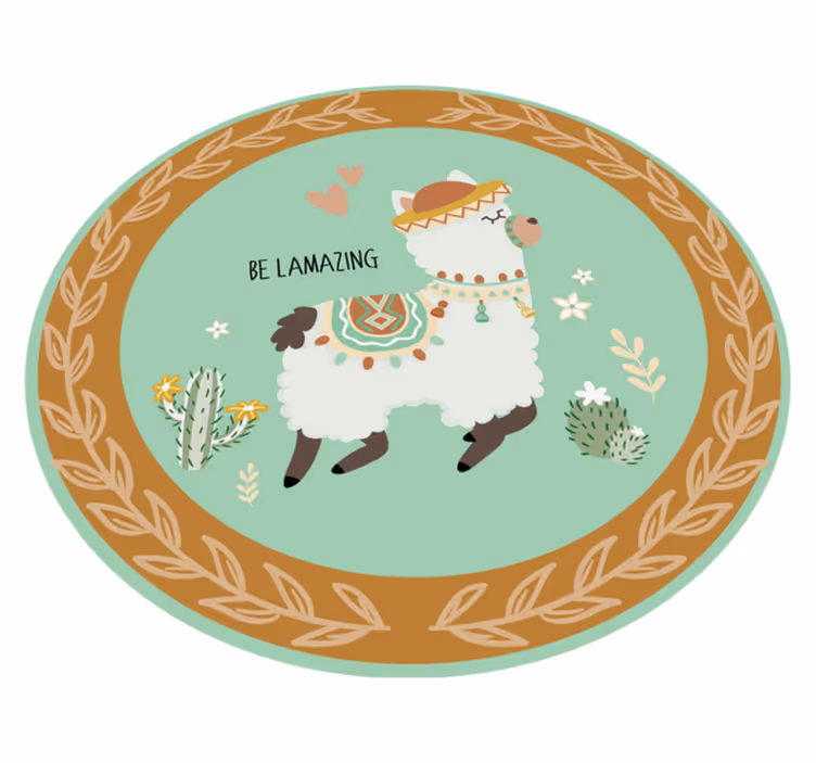 Aflombra vinílica animales Ser llamativo - TenVinilo