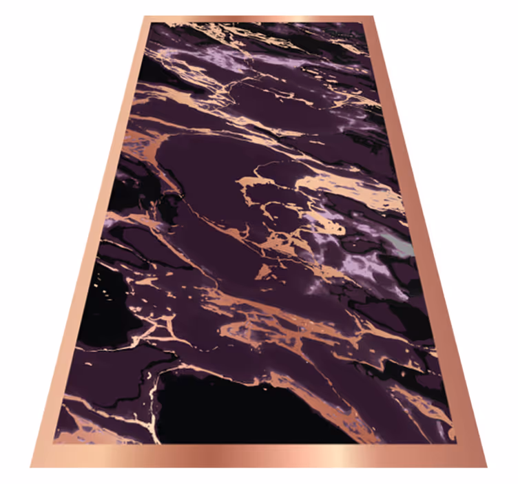 Alfombra vinílica con textura de mármol - TenVinilo