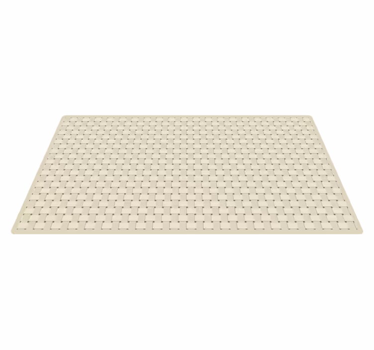 Alfombra vinílica con textura a madera de bambú - TenVinilo
