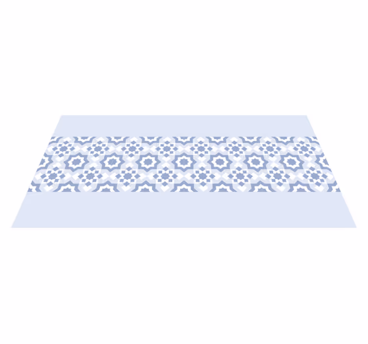 Alfombra vinílica cocina corredor de azulejos de cocina - TenVinilo