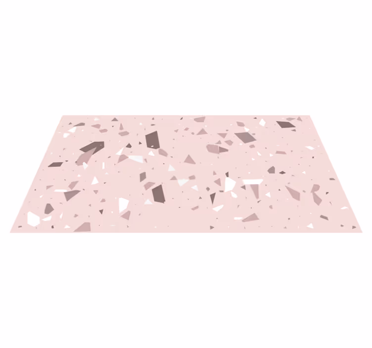 Alfombra vinilo cocina Rosa texturizado - TenVinilo