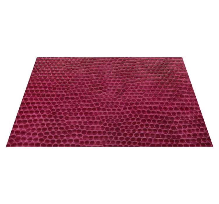 Alfombra vinílica animal print Impresión de boa rosa - TenVinilo