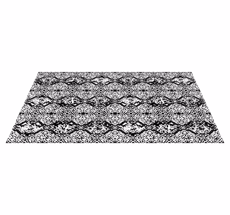 Alfombra vinílica animal print Piel de serpiente blanca - TenVinilo