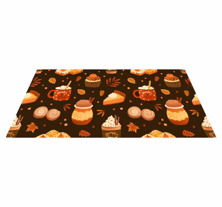 Alfombra vinílica cocina placer azucarado alegría - TenVinilo