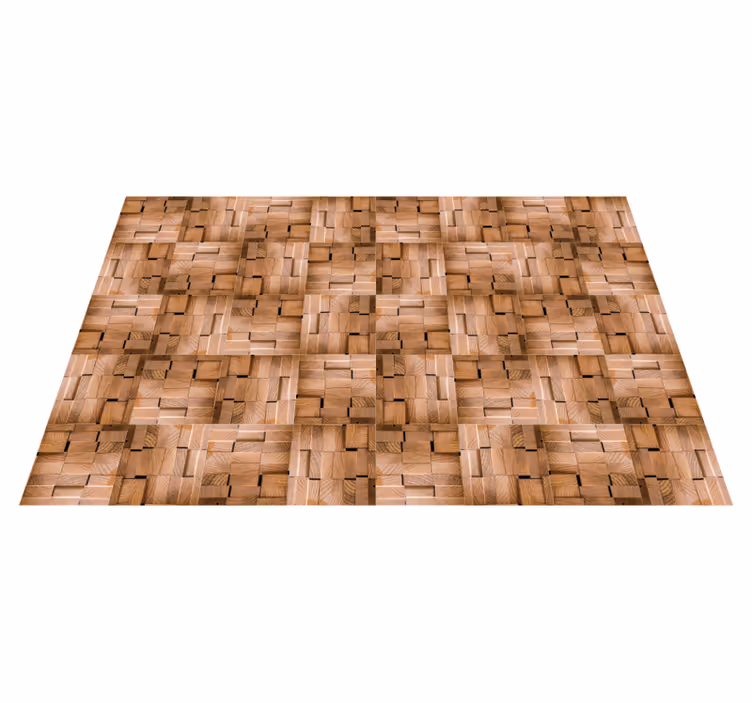 Alfombra vinílica textura de Tablón de madera - TenVinilo
