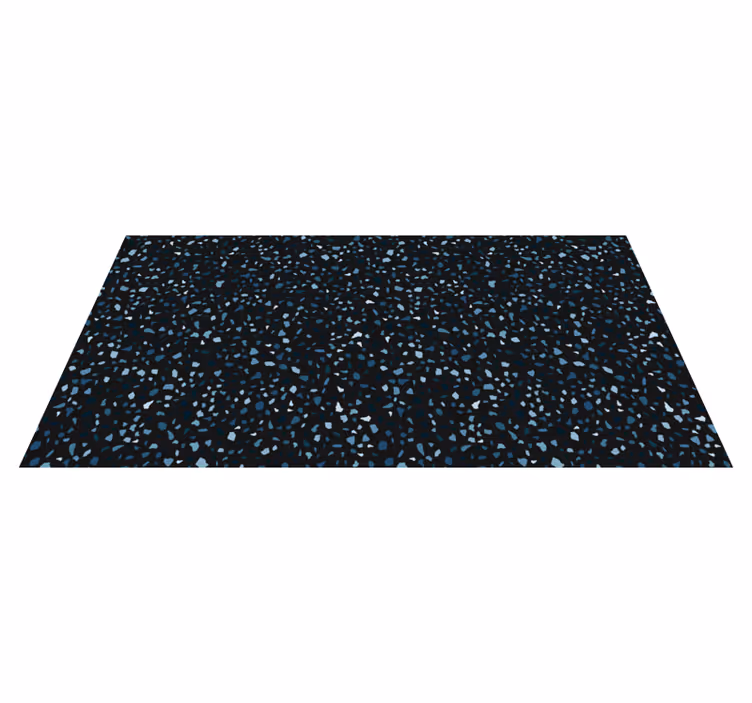 Alfombra vinílica imitación acabado de ébano texturizado - TenVinilo