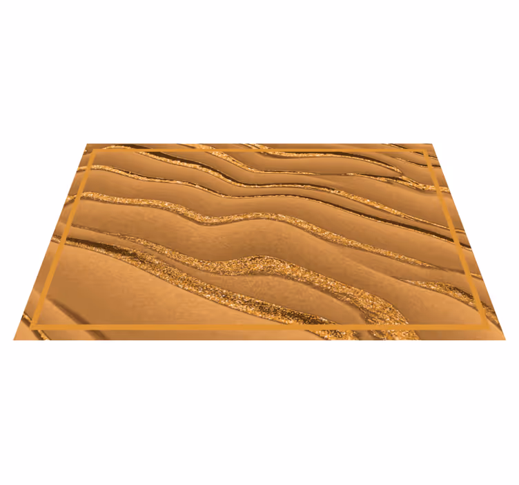 Alfombra vinílica textura efecto mármol crema - TenVinilo