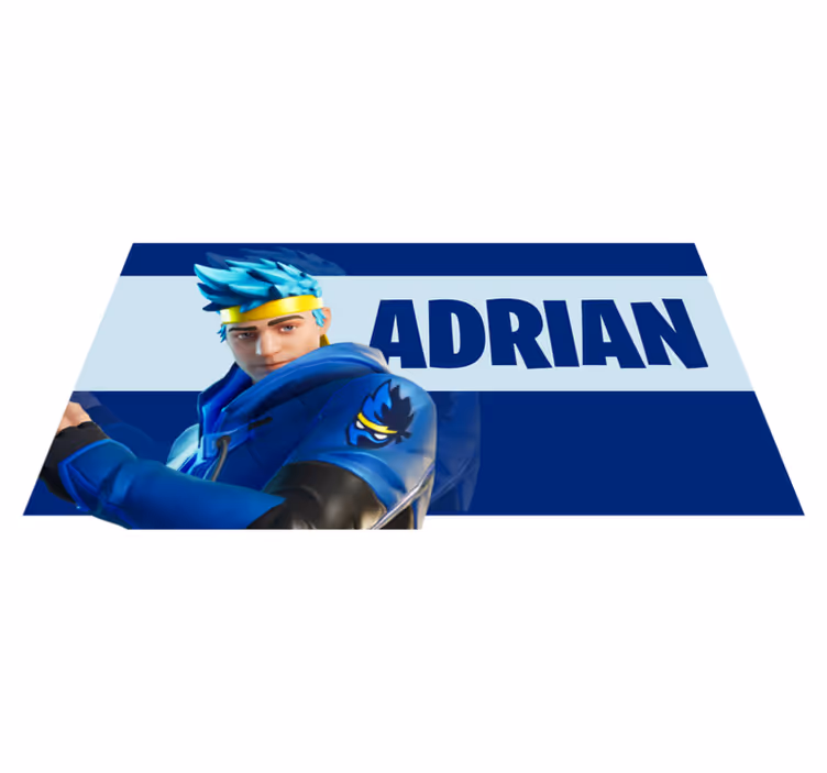 Alfombra vinílica personalizable personalización gamer - TenVinilo