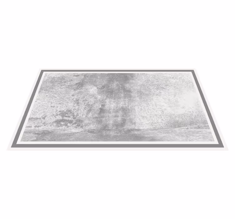 Alfombra vinílica textura piedra Piedra gris sólida minimalista - TenVinilo
