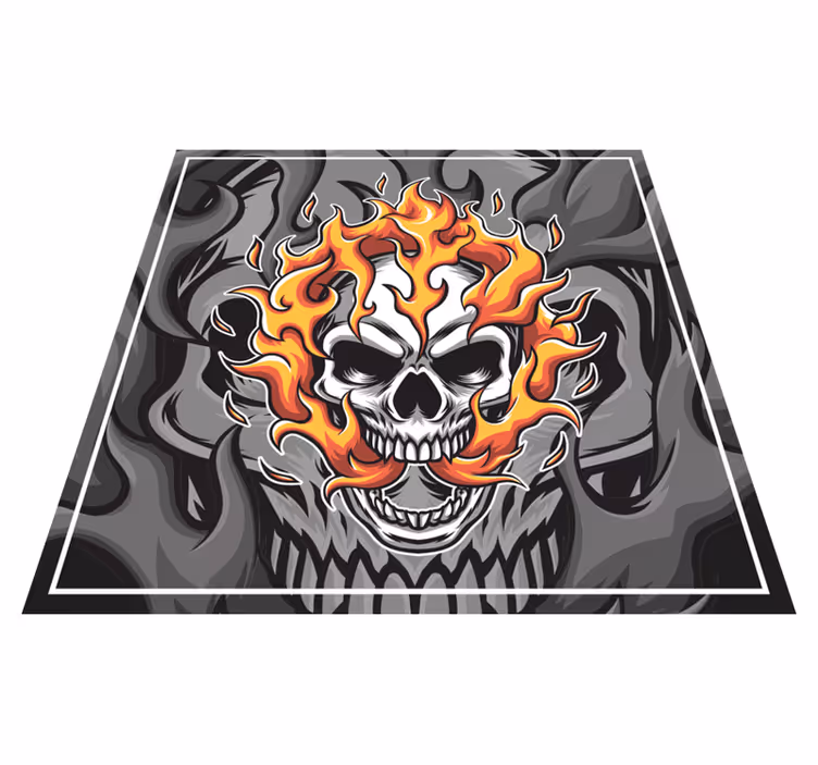 Alfombras vinílicas modernas Estilo de dibujos animados de bander - TenVinilo