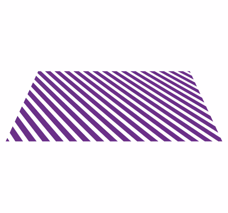 Alfombra vinilo rectangular Patrón vertical blanco y morado - TenVinilo