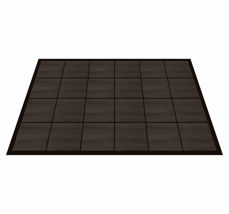Alfombra vinílica textura madera Cuadrados de madera marrón con e - TenVinilo