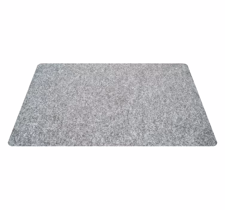 Alfombra de vinilo oficina textura gris - TenVinilo