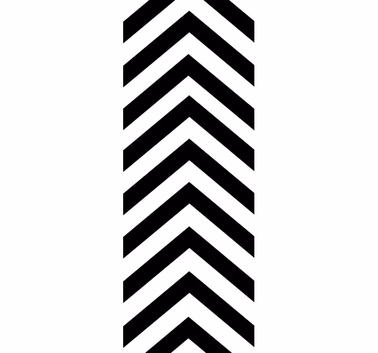 Papel tapiz rayas diseño de patrón en zigzag - TenVinilo