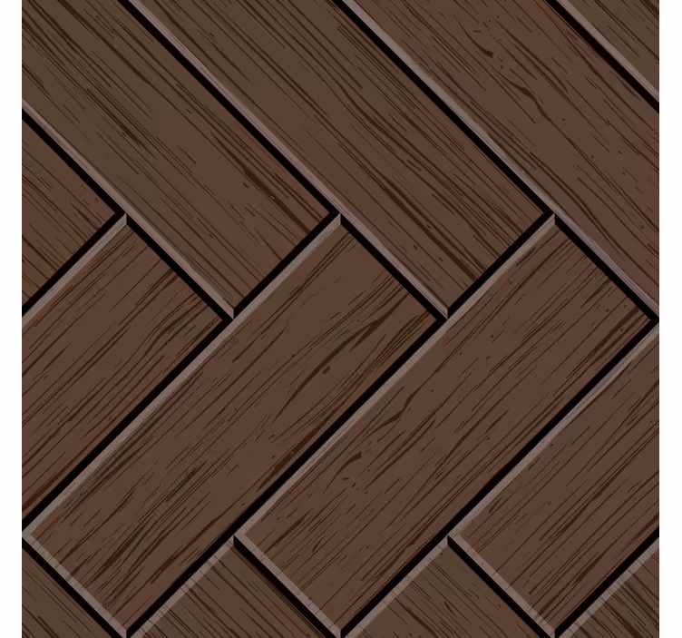 Papel tapiz ornamental pegatina de suelo zig zag - TenVinilo