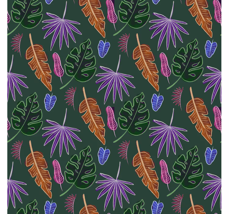 Papel tapiz para recámara geometría neón pantalla - TenVinilo