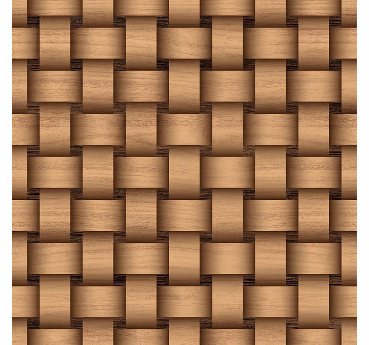 Papel tapiz textura madera entrelazada - TenVinilo